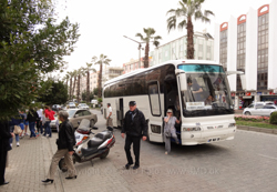 Tyrkiet - Alanya: 150.000 indbyggere. Navnet stammer fra den seldsjukkiske sultan Alaaddin Keykubat - Afstand til Istanbul ca. 850 km, Ankara ca. 650 km og Marmaris ca. 465 km.